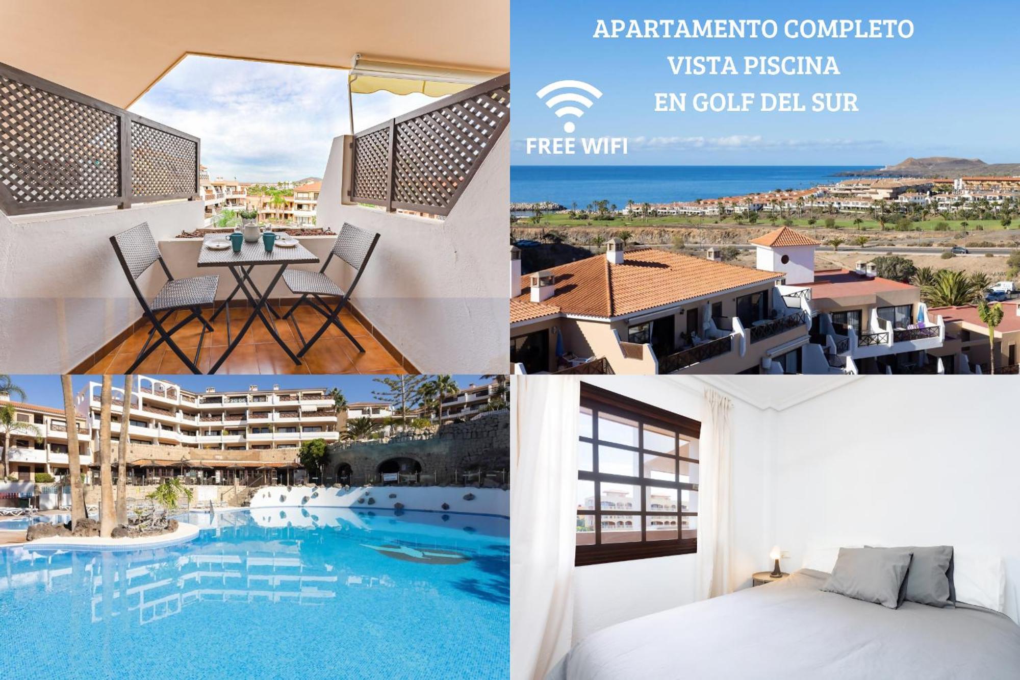 Apartamento Con Piscina Golf Del Sur San Miguel de Abona Extérieur photo